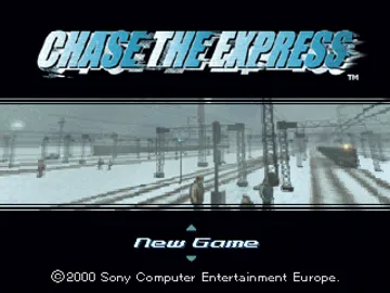 Chase the Express (JP) screen shot title